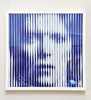 Lot 568 - VEEBEE; a halftone image, 'David Bowie...