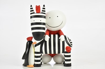 Lot 1411 - DOUG HYDE; a cold cast porcelain sculpture,...