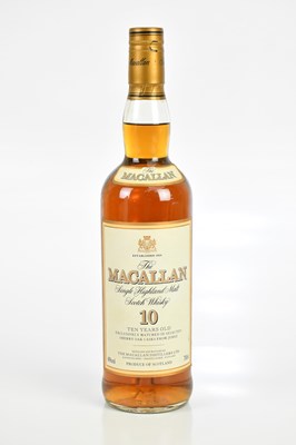 Lot 400 - WHISKY; a single bottle of The Macallan single...