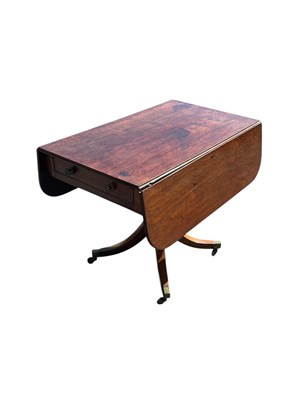 Lot 2135 - A 19th century mahogany Pembroke table with...
