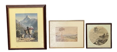 Lot 284 - UNATTRIBUTED; acrylic on board, 'Approaching...