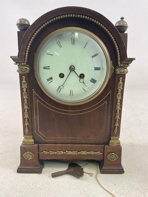 Lot 663 - A circa 1900 mahogany and brass mounted eight...