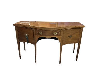 Lot 43 - An early 19th century Georgian mahogany...