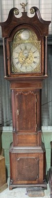 Lot 475 - An early to mid 19th century oak and mahogany...