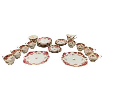 Lot 523 - PARAGON; an eight setting tea service,...