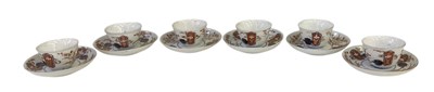 Lot 641 - A set of six 19th century Chinese Export...