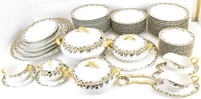 Lot 431 - FRANK HAVILAND, FRANCE; a sixty-two piece part...