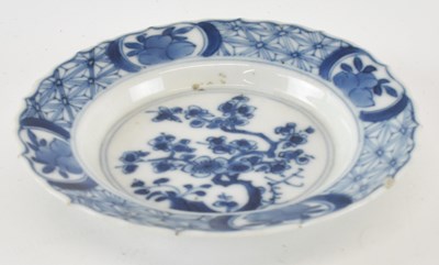 Lot 610 - An 18th century Chinese Kangxi blue and white...