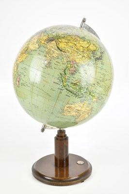 Lot 1272 - A vintage globe, with compass inset to...