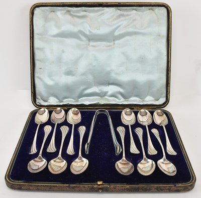 Lot 1049 - JAMES DIXON & SONS LTD; a cased set of twelve...