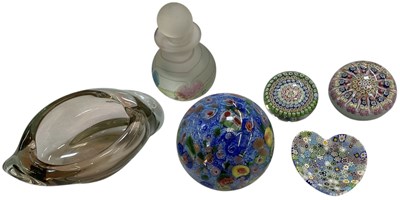 Lot 556 - CAITHNESS; a limited edition art glass scent...