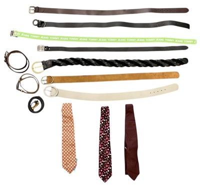Lot 442 - A collection of eight designer belts including...