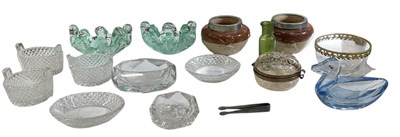 Lot 327 - A collection of 19th century and later salts...