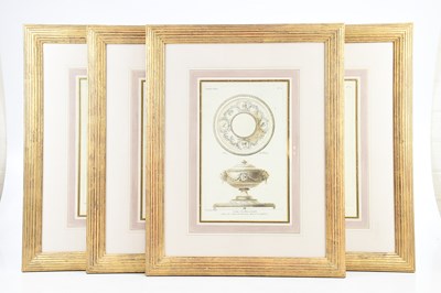Lot 466 - Four 19th century style French bookplate...
