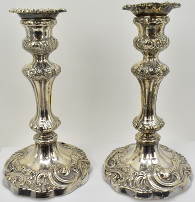 Lot 1046 - JOHN SETTLE & HENRY WILKINSON; a pair of early...