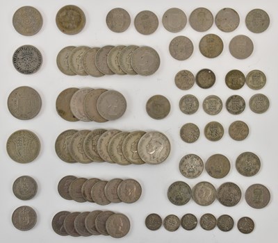 Lot 1454 - A collection of George V and later half silver...