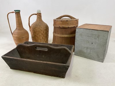 Lot 26 - MAPLE & CO, TOTTENHAM COURT, LONDON; an oak...
