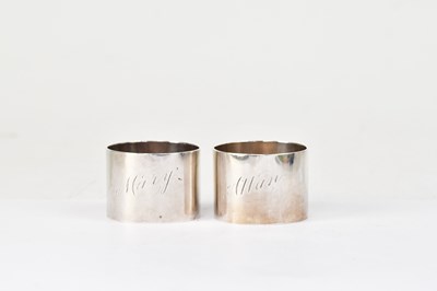 Lot 910 - WILLIAM M DUNCAN; a pair of George VI...