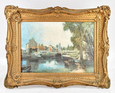 Lot 469 - A modern print after John Constable, 'Dedham...