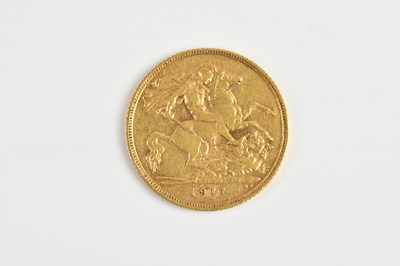 Lot 2503 - A George V half sovereign, 1911.