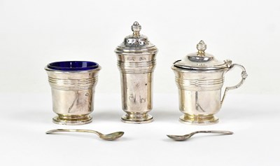 Lot 866 - ADIE BROTHERS; a cased George VI hallmarked...