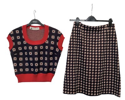 Lot 440 - LANVIN BOUTIQUE, PARIS; a French woollen...
