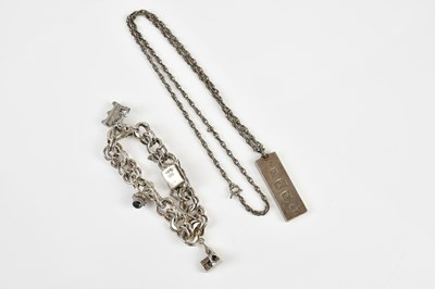Lot 1626 - An Elizabeth II hallmarked silver ingot,...