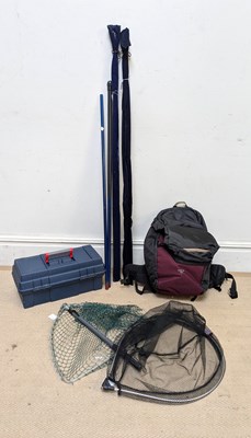 Lot 2491 - A quantity of fly fishing equipment, including...