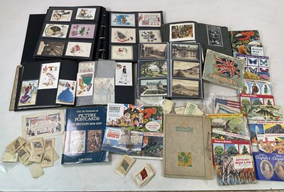 Lot 268 - A collection of postcards, greeting cards,...