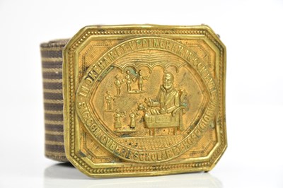Lot 1353 - An Uppingham School OTC belt and buckle.