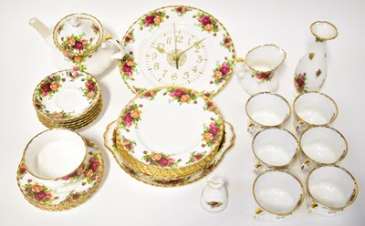 Lot 164 - ROYAL ALBERT; an 'Old Country Roses' tea...