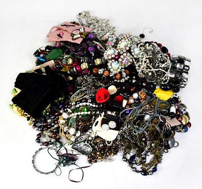 Lot 1145 - A quantity of costume jewellery, to include...
