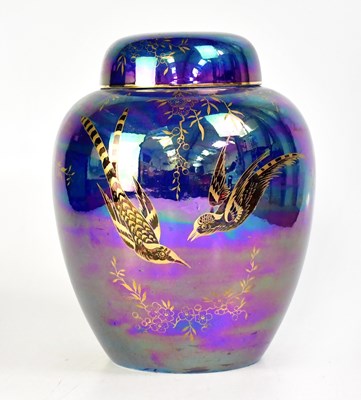 Lot 221 - A Devon Lustrine Fieldings covered ginger jar...