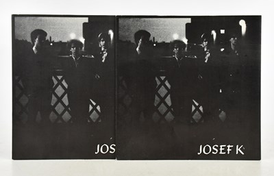Lot 1136 - JOSEF K; two 7" singles, Chance Meeting (ABS...