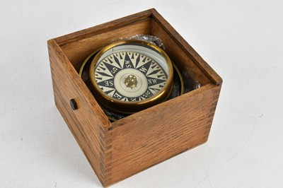 Lot 2437 - A mid 19th century mariner's small boat gimbal...