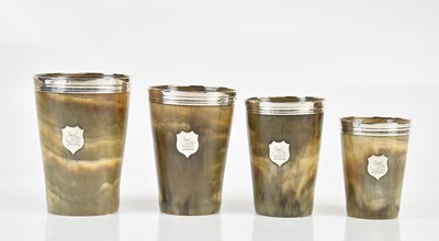 Lot 1510 - THOMAS JOHNSON II; a set of four Victorian...