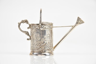 Lot 1539 - A Continental 800 grade silver miniature...