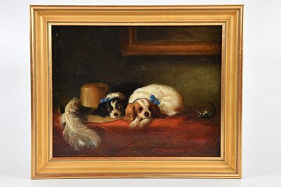Lot 540 - UNATTRIBUTED; a 19th century oil on canvas,...