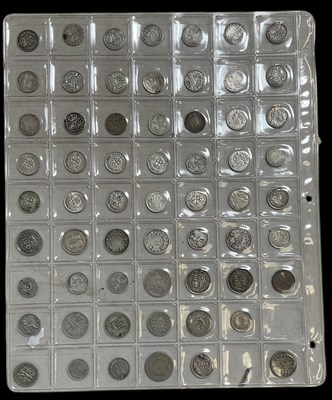 Lot 1421 - A page of approx sixty-one George II and later...