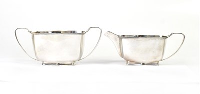 Lot 882 - GEORGE WISH & CO; a George V hallmarked silver...