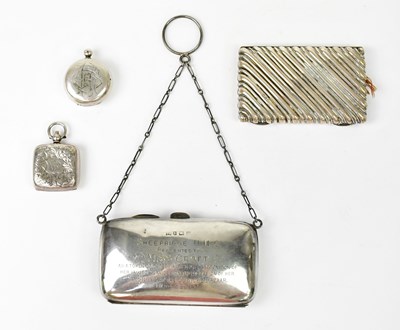 Lot 1076 - THOMAS BISHTON; a George V hallmarked silver...