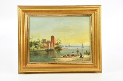 Lot 520 - WILLIAM RAYMOND DOMMERSEN (1859-1927); oil on...