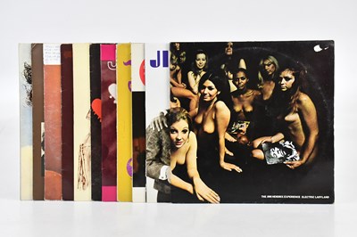 Lot 1153 - JIMI HENDRIX; eleven albums comprising Live At...