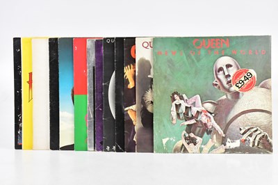 Lot 1158 - QUEEN; thirteen albums comprising Greatest...