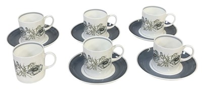 Lot 512 - WEDGWOOD; a Susie Cooper Design 'Glen Mist'...