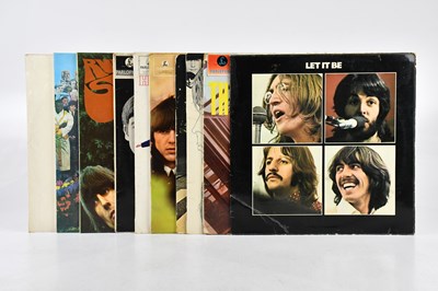 Lot 1162 - THE BEATLES; ten albums comprising The White...