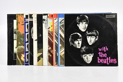 Lot 1163 - THE BEATLES; eleven albums comprising Let It...