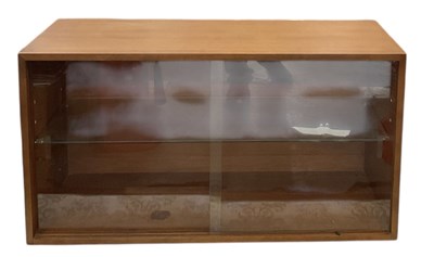 Lot 83 - STAPLES LADDERAX; a teak mid century wall unit...