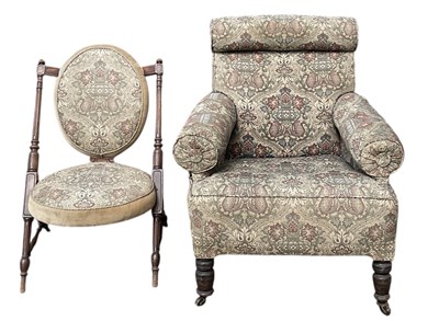 Lot 58 - An early 20th century Edwardian floral...