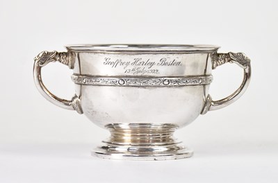 Lot 836 - WAKELY & WHEELER; a George V hallmarked bowl,...